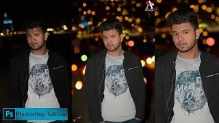 Bokeh Effect & Soft Skin Editing Tutorial In Photoshop | Photoshop CC 2019 | Anjon Datta