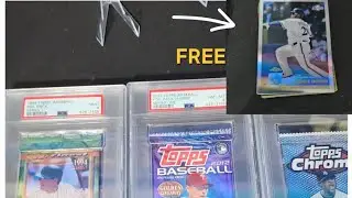 1952 Topps Mays & Free baseball cards.
