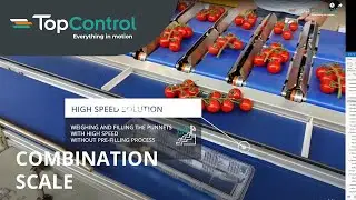 The automatic combinations scale for table grapes and tomatoes