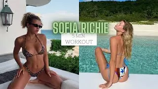 SOFIA RICHIE WORKOUT ROUTINE : ABS & BOOTY