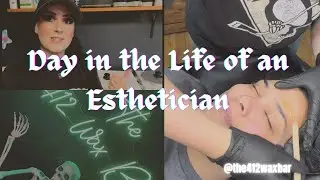 Day in the Life of an Esthetician 2022 | Brow Wax | What I Made | Lexi Kabay