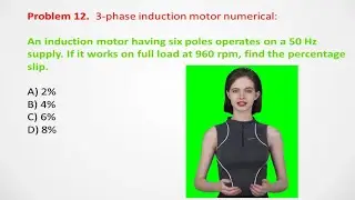 Calculating Percentage Slip of an Induction Motor | Electrical Engineering Basics