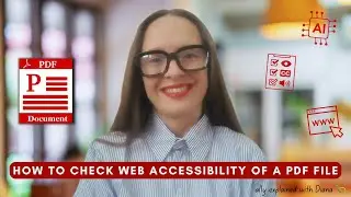 How to check web accessibility of a PDF file