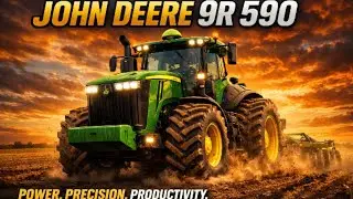 John Deere 9R 590 Review: 590 HP Farming Monster Explained