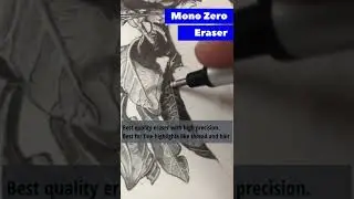 Erasers for Pro Sketching #art #sketch #brustro #tombow #eraser #tutorial #arttutorial #artist #best
