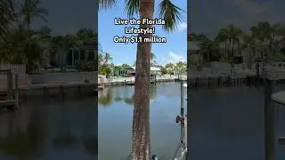 Buy this home in Florida only $1.1 million #fyp #shorts #movingtoflorida #boating