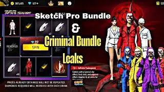 SKETCH PRO BUNDLE &🔥 LINE ART PRO BUNDLE | FREE FIRE MAX 🔥😱FF Indonesia Server. 🔥 new bundle coming 