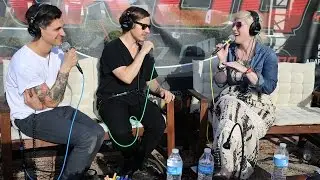 Kat Corbett Interviews Night Terrors Of 1927 at the KROQ Coachella House