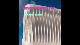 Revit Adaptive Parametric Modelling Facade Design (rotating panel)