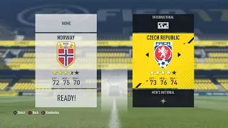 FIFA 17 World Cup Qualification: Europe: Norway - Czech Republic