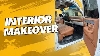 1985 GMC Sierra K2500 Gets a Full Custom Interior Makeover!