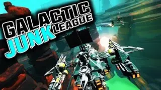 ROBOCRAFT SPACE ARENA (Galactic Junk League Gameplay)