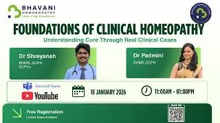 Foundations of Clinical Homeopathy | Understanding Cure Through Real Cases (National Webinar)