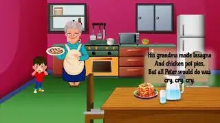 Picky Peter by Sabrina Hall. Animated version. Voice of Bill Sage