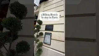 Hilton hotels in Paris #parishotel #hiltonhonors #hiltonhotels