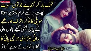 Thak Haar Kar Ganday Juton Smait Chat Pat Lgay Naeam Bistar Par Sota Haveli Ka Nokar Ashraf Aur Taki