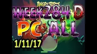 Angry Birds Friends Tournament All Levels week 284-D PC POWER-UP walkthrough