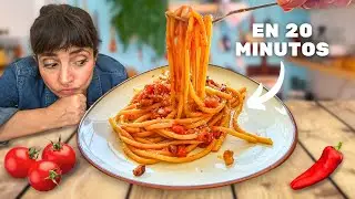 Así hago PASTA AMATRICIANA (paso a paso salsa amatriciana)