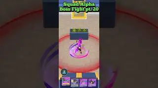 Squad Alpha Boss Fight Pt.20 #gaming #squadalpha #bossfight #nohit #shortsfeed