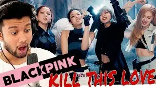 First time reacting to BLACKPINK -Kill this love | major crush on a girl help me find her insta