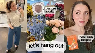 Chill Vlog ❄️ craft store shopping + haul, easy book club recipes, I need to update you!