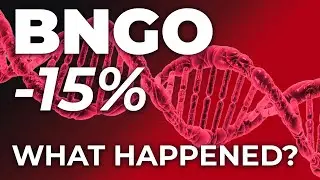 NEW BNGO STOCK News! Why it DROPPED 15% and what it means!