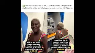 MULHER COMEMORA 25 ANOS RECEBENDO BOLSA FAM&Iacute;LIA E V&Iacute;DEO VIRA POL&Ecirc;MICA NA INTERNET!