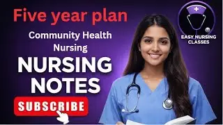 Health planning in India | Five Year Plans | CHN in hindi | BSC Nursing 5th semester & 4th year |GNM