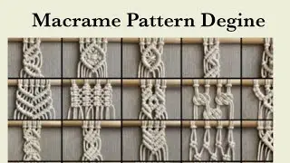Pattern Elements for your macrame projects (PART 1)