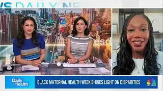 Dr. Curry-Winchell on NBC News: Black Maternal Health Week