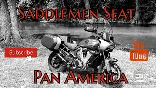 HD Pan America New Saddlemen Seat Review