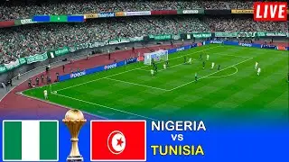 NIGERIA vs TUNISIA | CAF African Nations Cup 25/26 | Full Match Simulation & Prediction PES 21