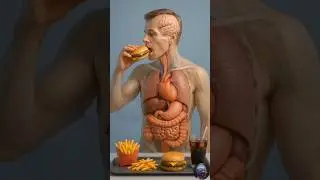 What Fast Food Does to Your Body 🍔#healthfacts #humanbody #neuroscience #education #sciencefacts #sc