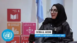 Disability Activist on Poverty, Gender Equality, Sustainable Communities | United Nations |#Expo2020