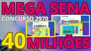 Mega-Sena 2970 | R$ 40 Milh&otilde;es: Tri&acirc;ngulo em A&ccedil;&atilde;o, Dezenas Fortes e Palpites Quentes