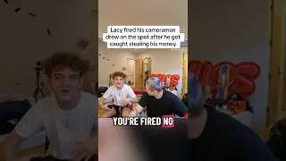 Lacy FIRED his cameraman for stealing #lacy  #faze #streamer #twitch #fazelacy #subathon #funny