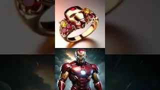 Epic Superhero Rings Collection &ndash; Unleash Your Inner Hero! #marvel #superherocomics #ai