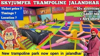 Skyjumper trampoline park jalandhar ticket price | Skyjumper jalandhar trampoline park in jalandhar