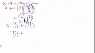 The Gram-Schmidt Process