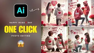 Rose Day Ai Photo Editing | Rose Day Ai Image Generator| Happy Rose Day Name Video Editing - Bing