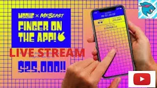 🔴 Finger on the app LIVE🔴 TODAY🔴  sponsored by MR.BEAST🔴