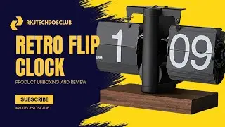The Most SATISFYING Desk Upgrade: Retro Flip Clock Unboxing (2026)#vintagevibes 