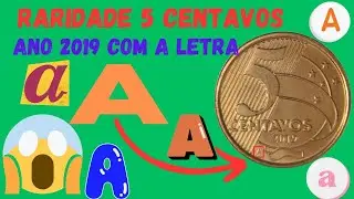 MOEDA RARA DE 5 CENTAVOS FABRICADA NA HOLANDA! moeda rara #video #raridades