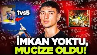 BİZE İMKANSIZ DİYE BİR ŞEY YOKTUR! 2v4 ZİRVE OYNADIK 🥵