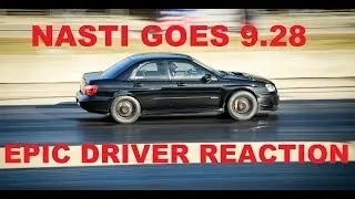 NASTIN8 STI New Personal Best 9.28 at TX2K18! Epic Driver Reaction!