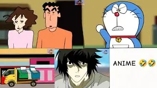 Funny Anime 🤣 sab golmal multi tasking police 🤣