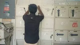 Bus bar connection... Made by polytechnic students by abiya nathaniyal and kanagaraj