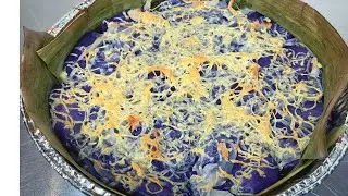 Alam Mo Ba Na Pwede iBAKE ANG PALITAW Sarap Na Pang Negosyo Merienda, BAKED UBE PALITAW with Cheese