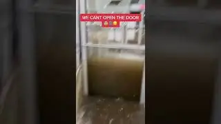 The aftermath of a massive gym flood