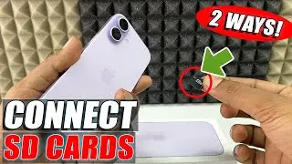 how to connect micro sd card to iphone 17/17 pro max?